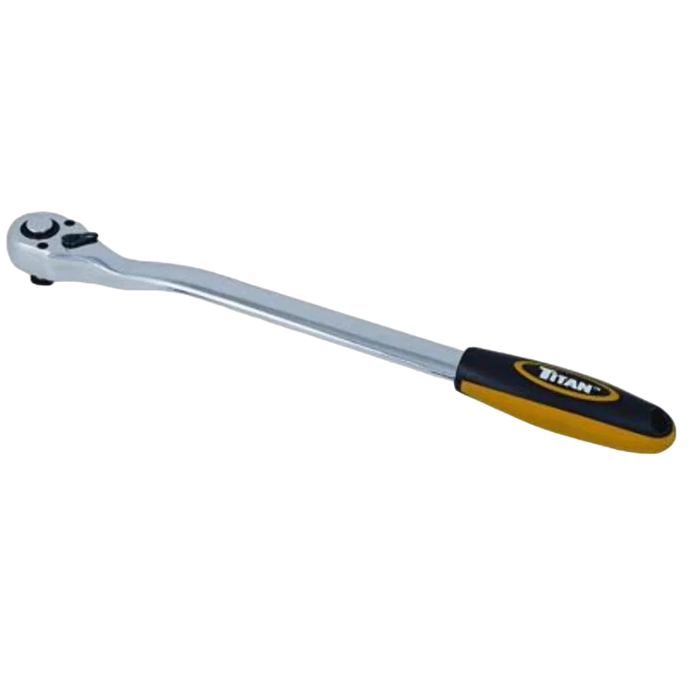 User-Friendly TITAN 1 2 quot Extra Long Qr Offset Ratchet Natural