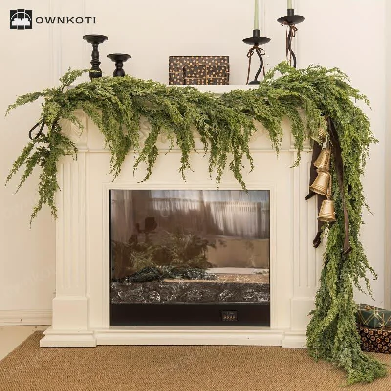 Trendy Ownkoti Norfolk Pine Garland Christmas Home Decor Official