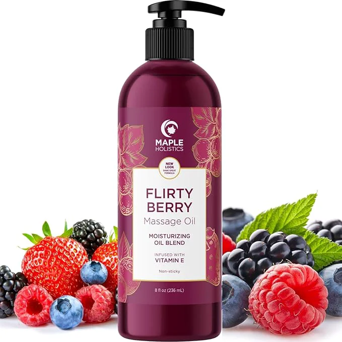 Casual Berry Sensual Massage Oil for Couples Innovative