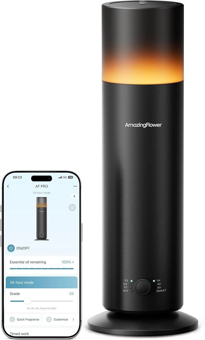 Proven Waterless Essential Oil Diffuser Smart Scent Diffuser Lightweight