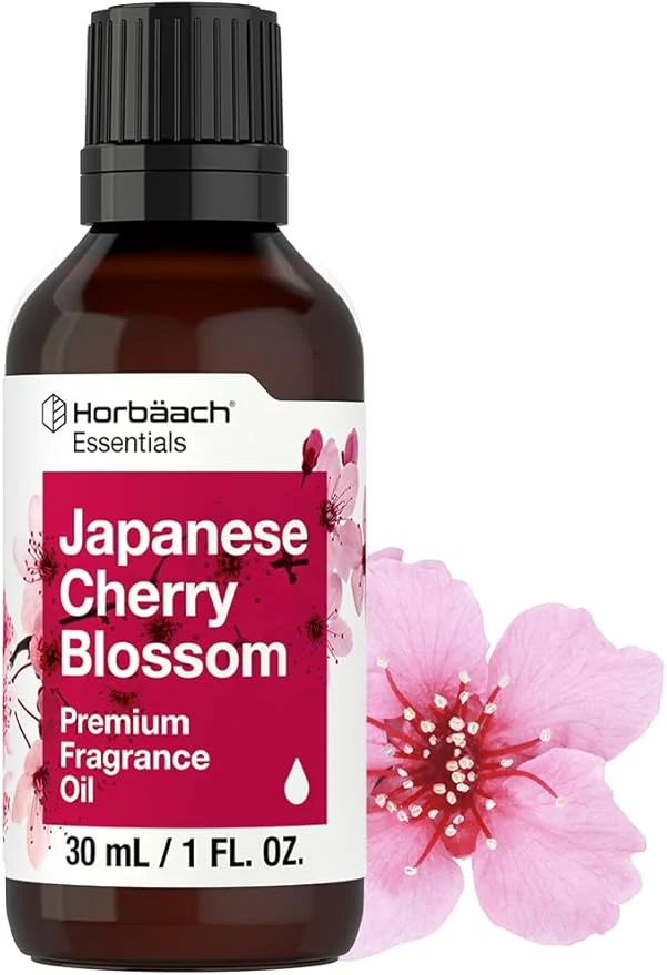 Excellent Horbäach Japanese Cherry Blossom Fragrance Oil 1 fl oz Premium Grade Consistent