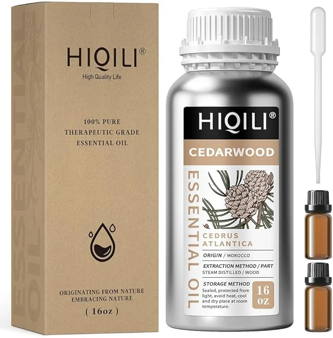 Fast HIQILI 16 Fl Oz Cedarwood Essential Oil Pure Natural Cedarwood Oil High-Grade