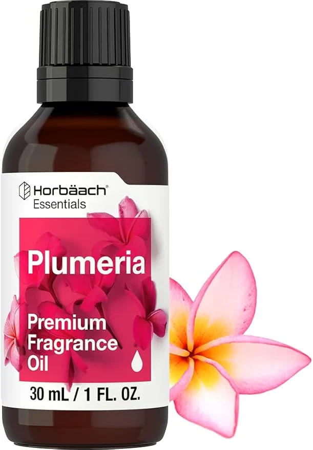 Convenient Horbäach Plumeria Fragrance Oil 1 fl oz Premium Grade Original