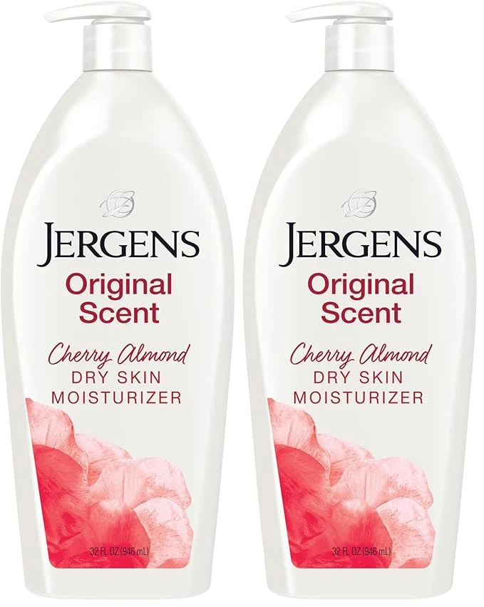 Next-Generation Jergens Scent Dry Skin Lotion Body and Hand Moisturizer Official