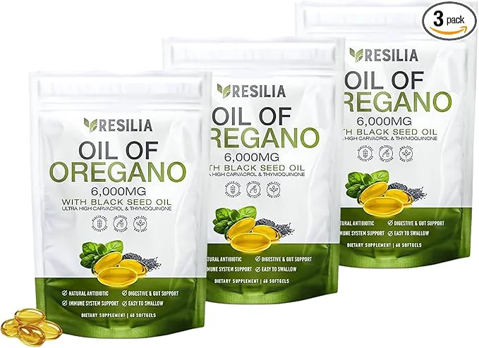 Next-Generation Resilia Oil Of Oregano Softgels Prestigious