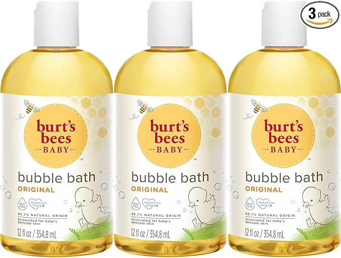 Genuine Burt’s Bees Baby Bubble Bath Scent Tear Baby Wash Fine