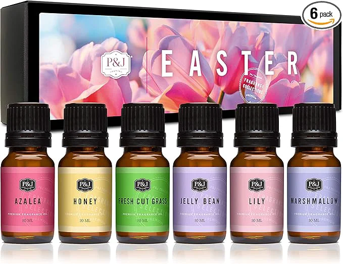 Contemporary P J Trading Fragrance Oil Easter Set Jelly Bean Fresh Cut Grass Marshmallow Soft