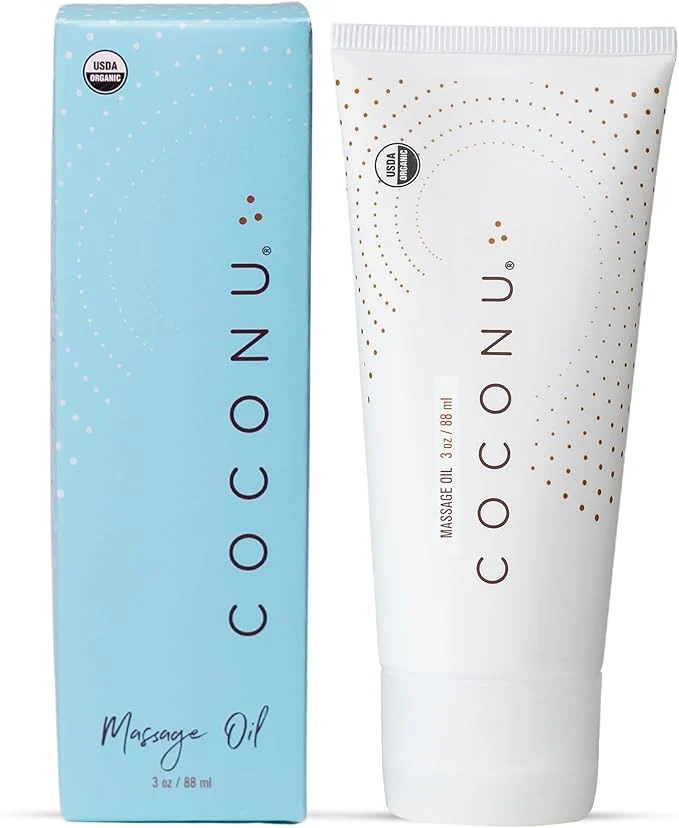 Green Coconu Organic Coconut Massage Oil Stylish