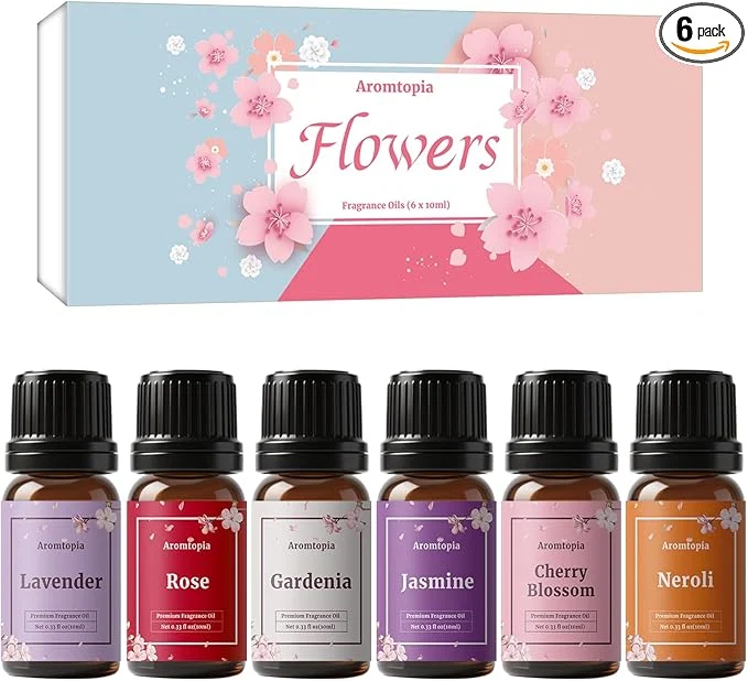 Comfortable Flowers Fragrance Oils Aromtopia Floral Essential Oils Pure