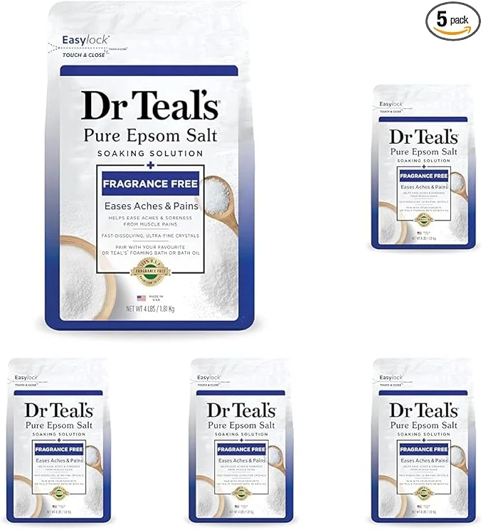 Expertly Made Dr Teal’s Pure Epsom Salt Soak Fragrance 4 lbs Contemporary