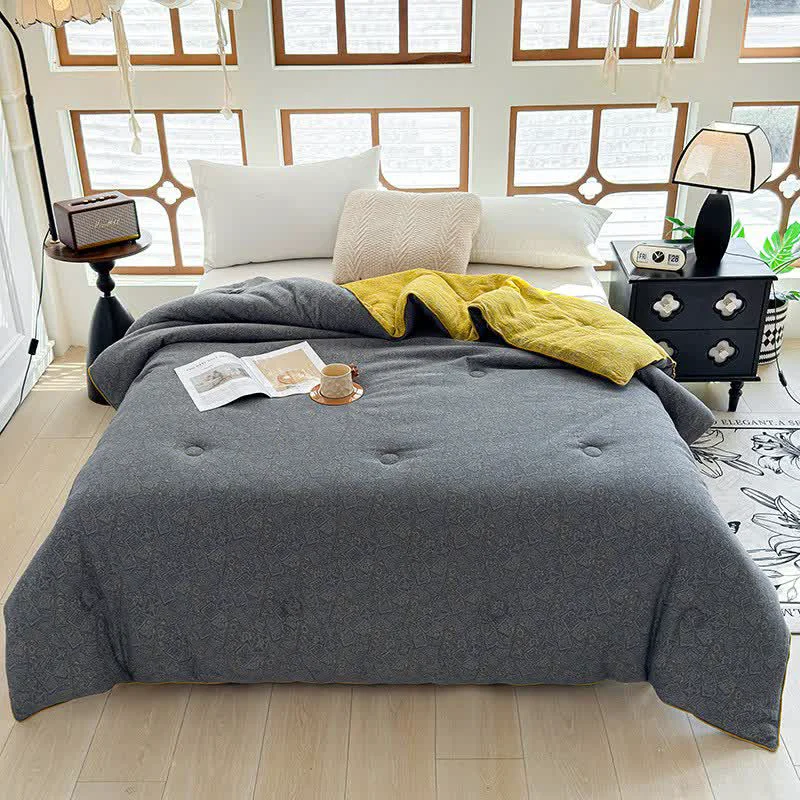 Smooth Ownkoti Subtle Pattern Cotton Gauze Quilt Original Design