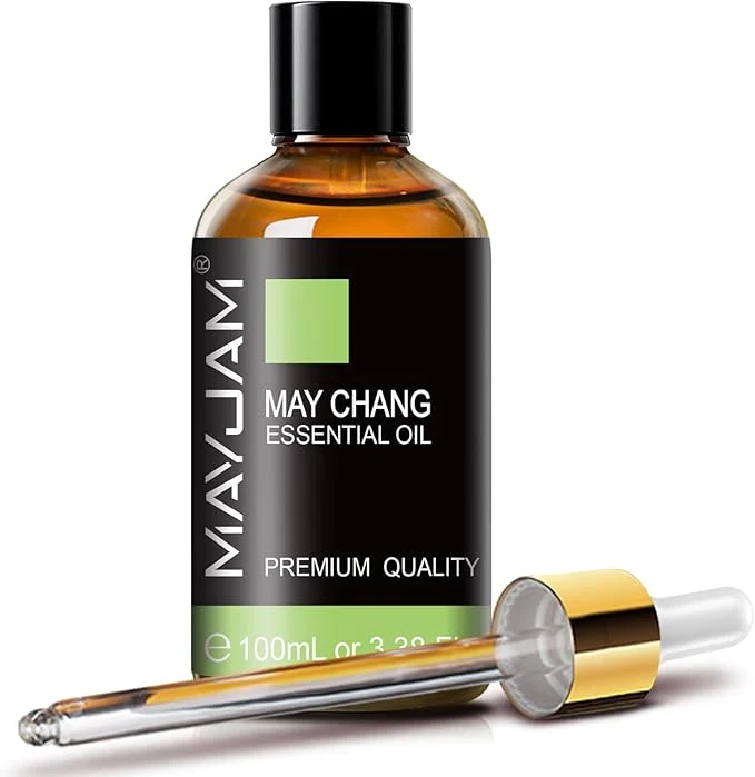Selected MAYJAM May Chang Essential Oils 3.38 FL.OZ Pure May Chang Oil Responsible