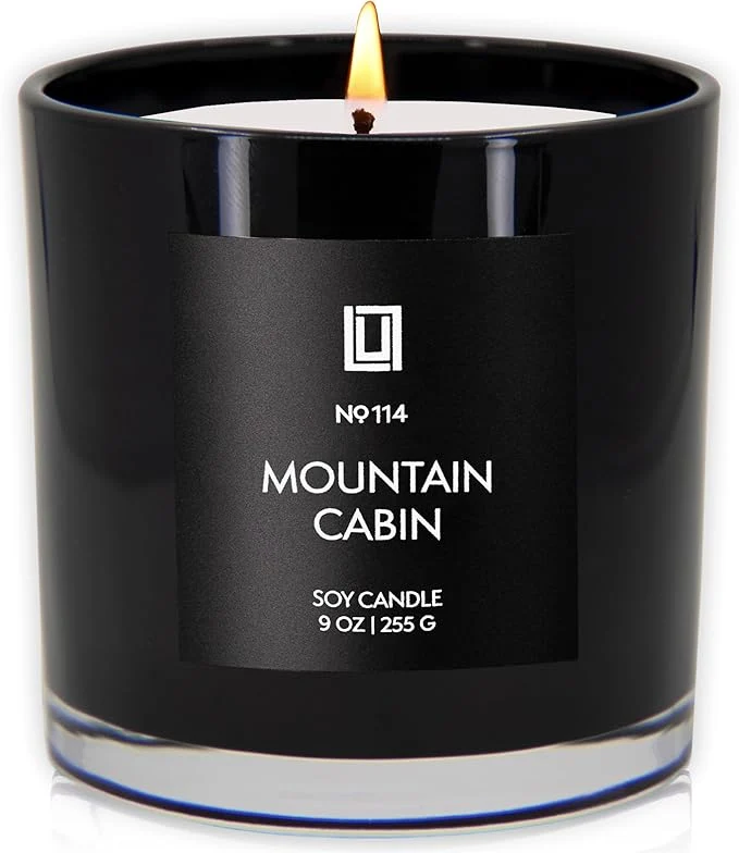 Breathable Lulu Candles Mountain Cabin Smells Like Outdoors Pine Luxury Scented Minimalist