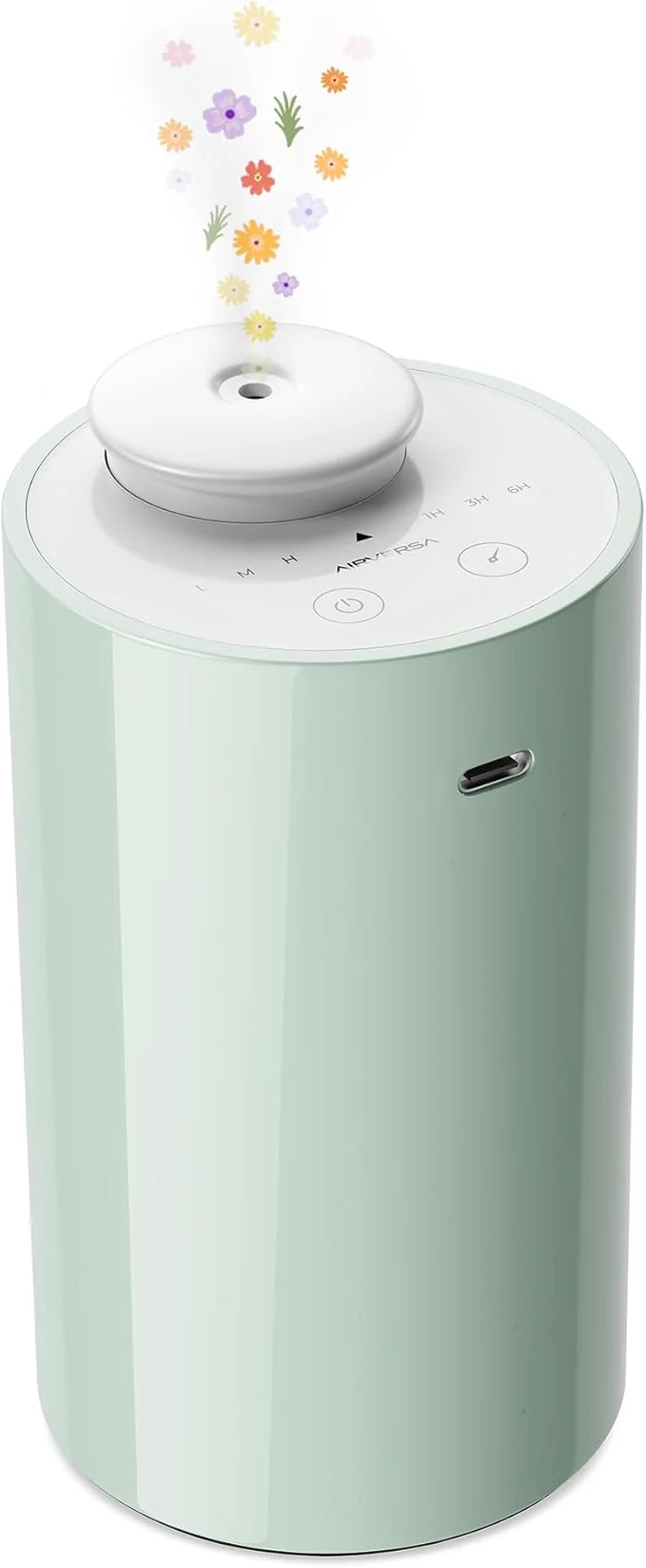 World-Class Airversa Waterless Diffuser for Essential Oil Car Diffsuer Battery Operated High-Performance