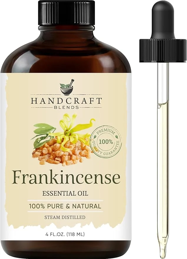Healthy Handcraft Blends Frankincense Essential Oil – Huge 4 Fl Oz – Pure and Reusable