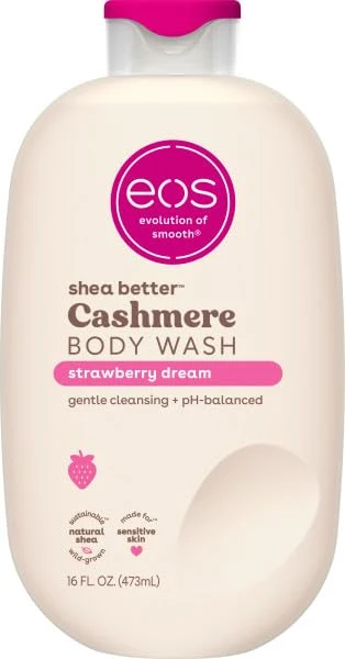 Casual eos Cashmere Body Wash – Strawberry Dreams Moisturizing Body Wash Creamy Gel Quality