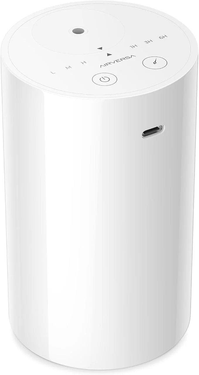 Natural Airversa Waterless Diffuser for Essential Oil Battery Operated Nebulizer Fast