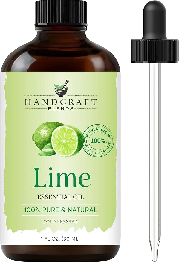 Modern Handcraft Blends Lime Essential Oil – 1 Fl Oz – Pure and Natural – Premium Detailed