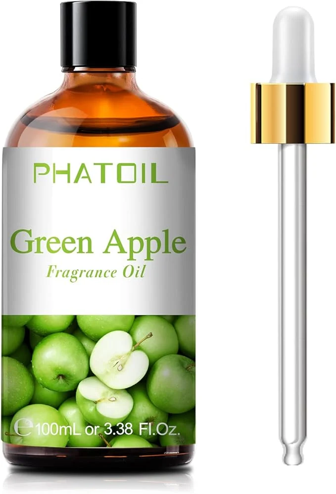 Responsible PHATOIL 3.38FL.OZ Green Apple Fragrance Oils Top-Quality