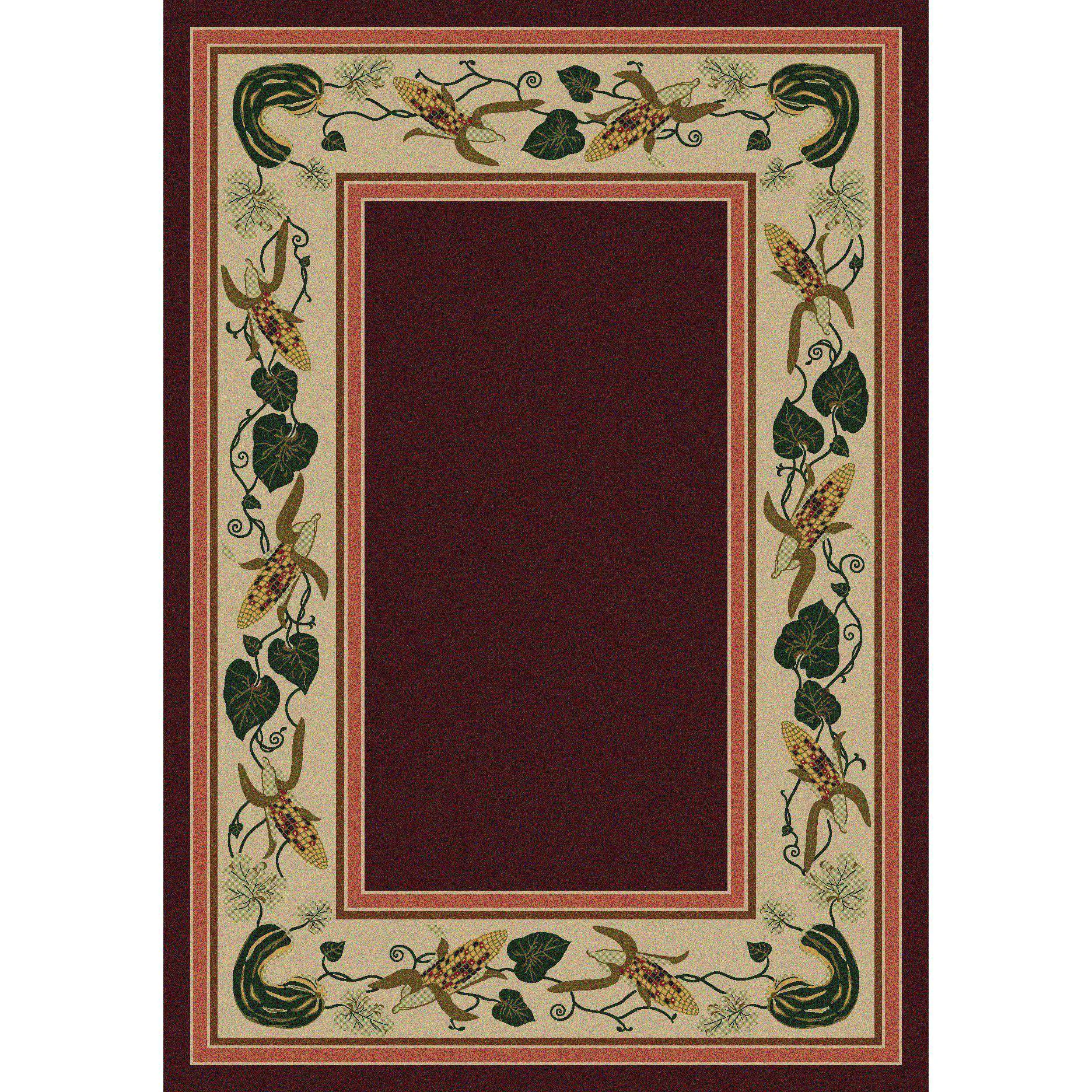 Modern Tres Hermanas Rug – Garnet Smart