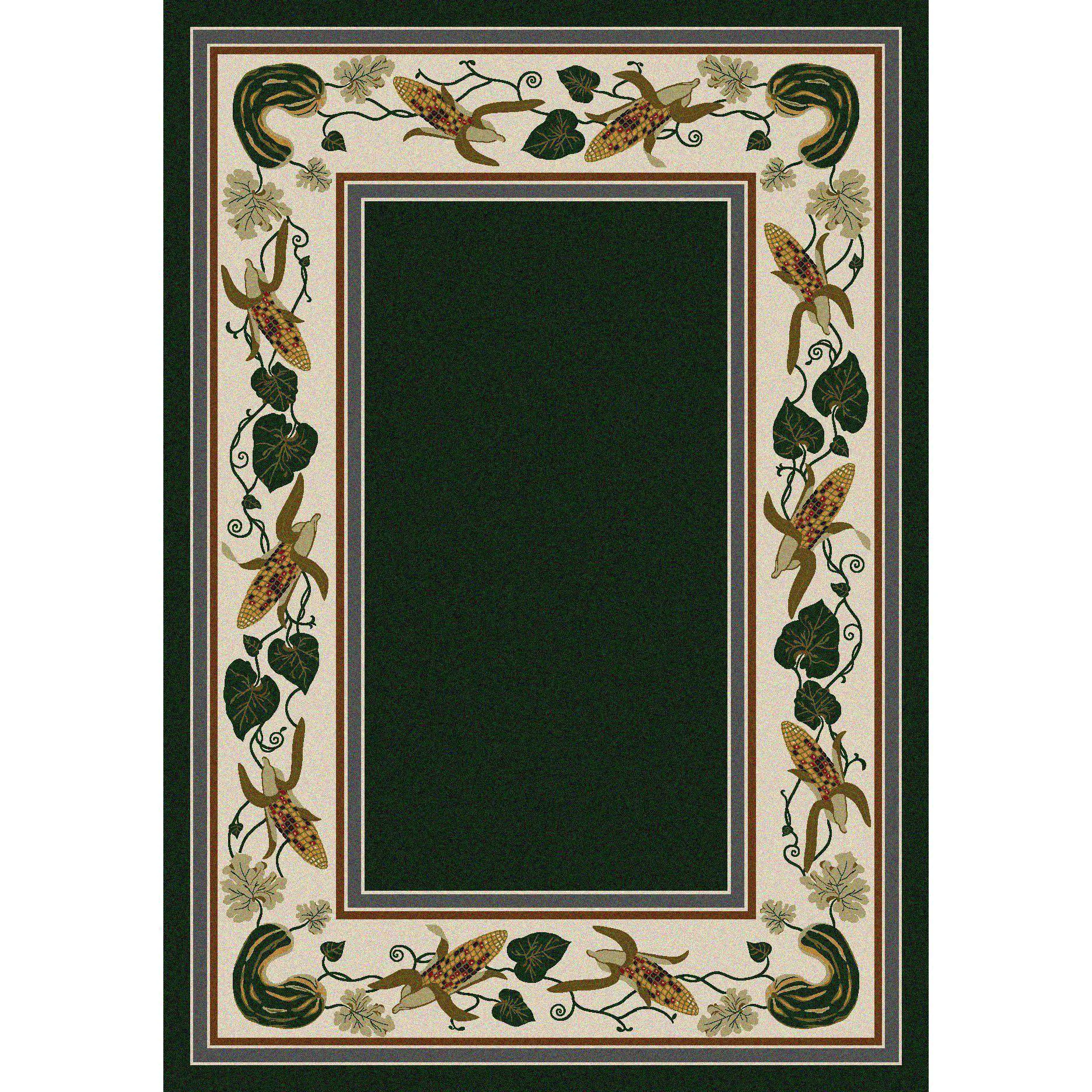 Effective Tres Hermanas Rug – Emerald High-Quality