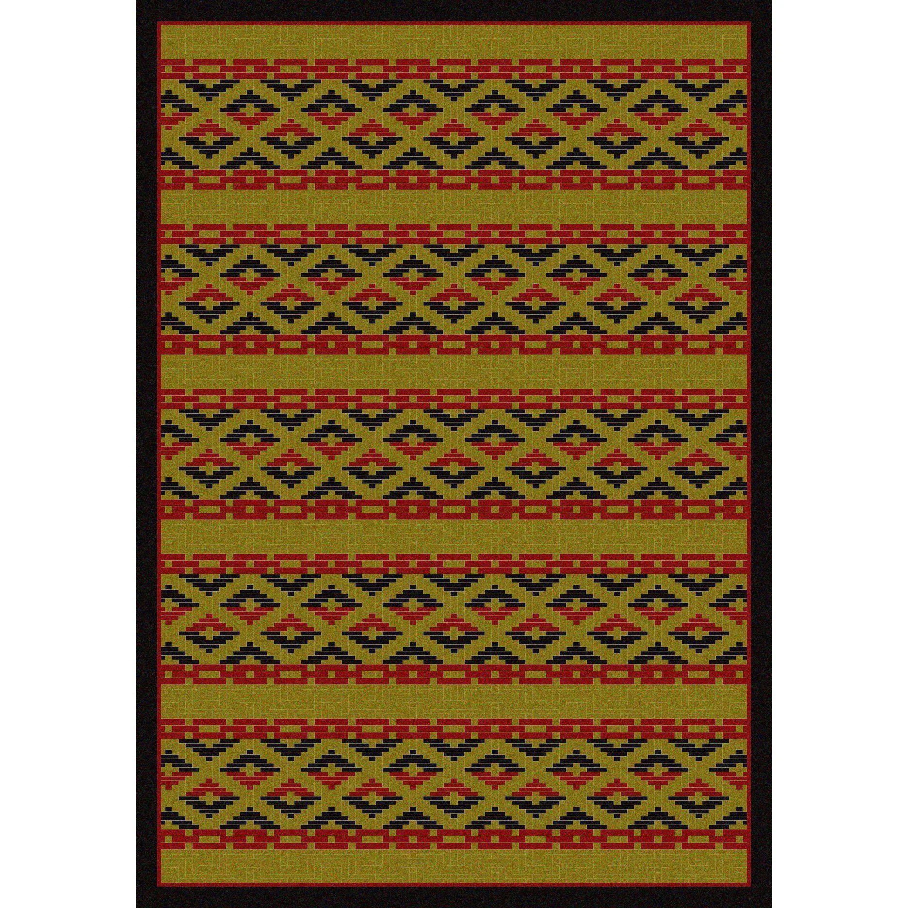Fashionable Mother 39 s Basket Rug – Dark Chocolate Superior