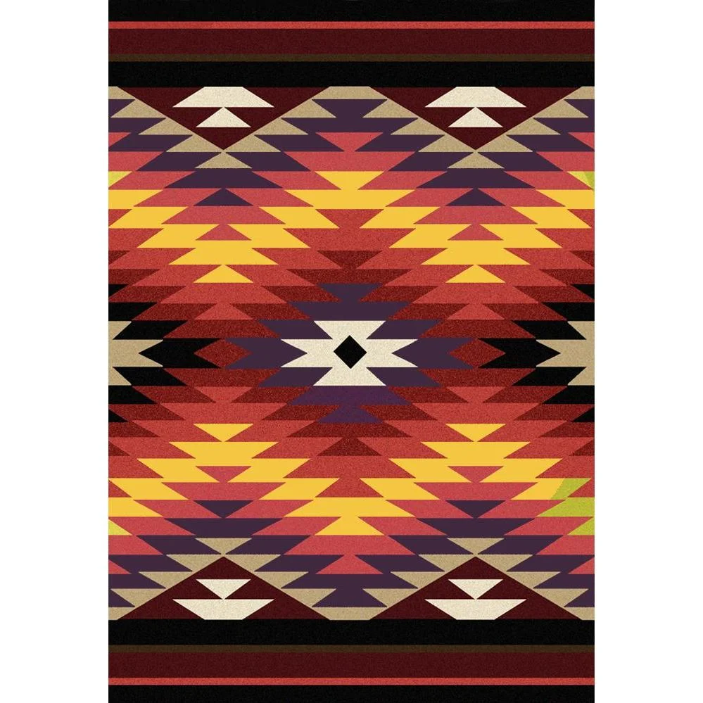 Elite Cosmic Burst Rug – Bright Detailed