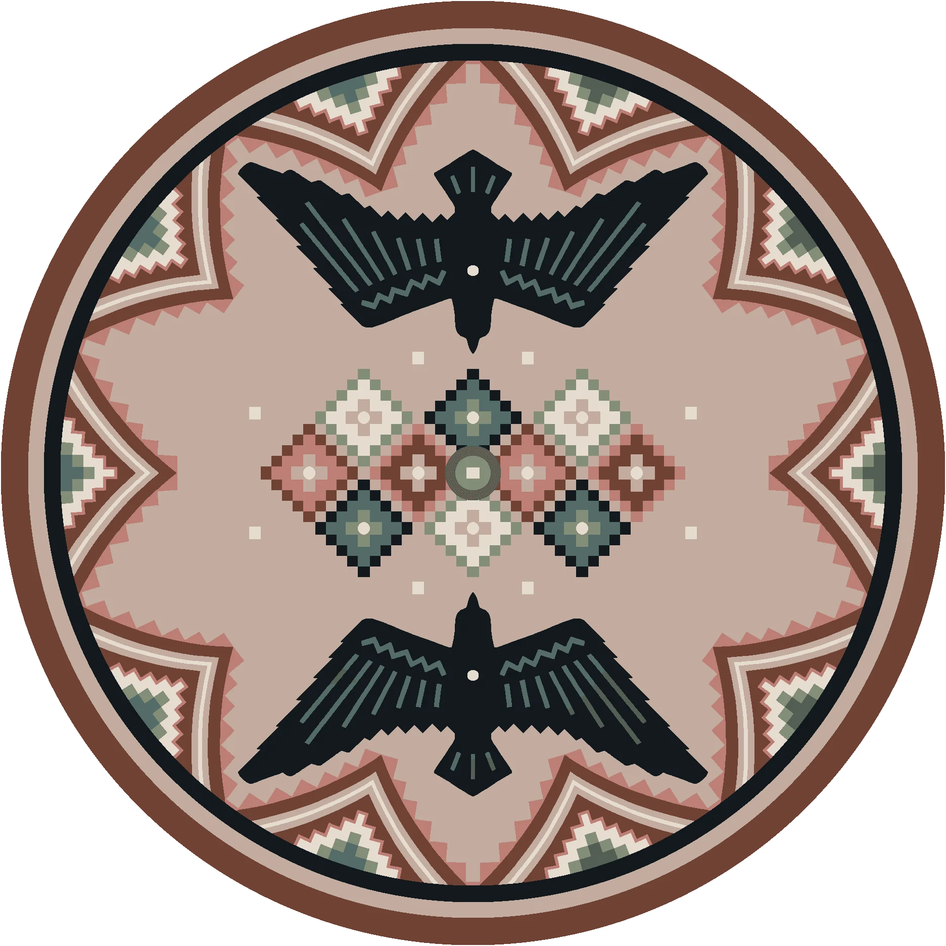 Pure Spirit Dance Rug – Multi Modern