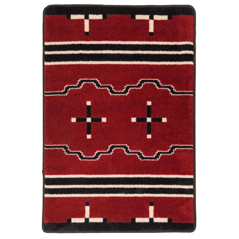 Outstanding Tribe Leader Rug – Red Functional