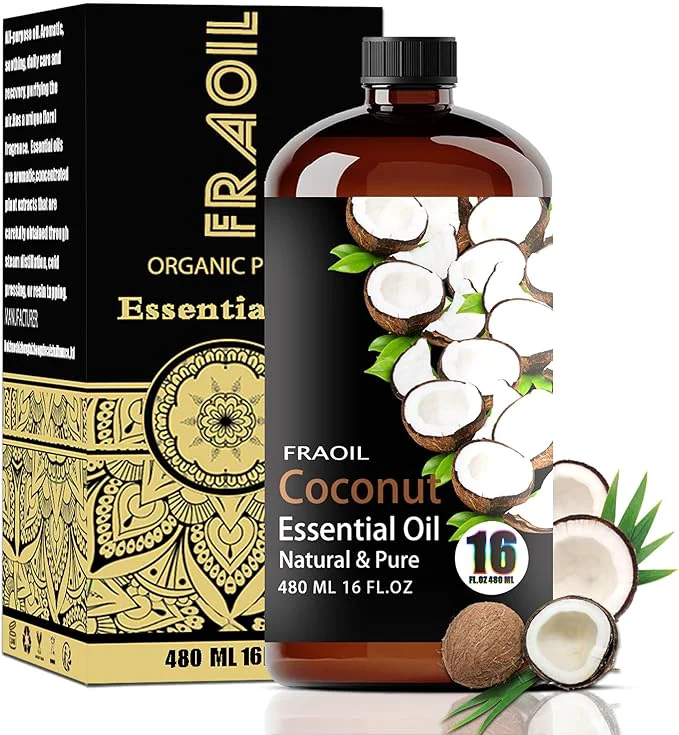 Effective Coconut Essential Oil Coconut Oil 16 Fl Oz 480 ML Pure