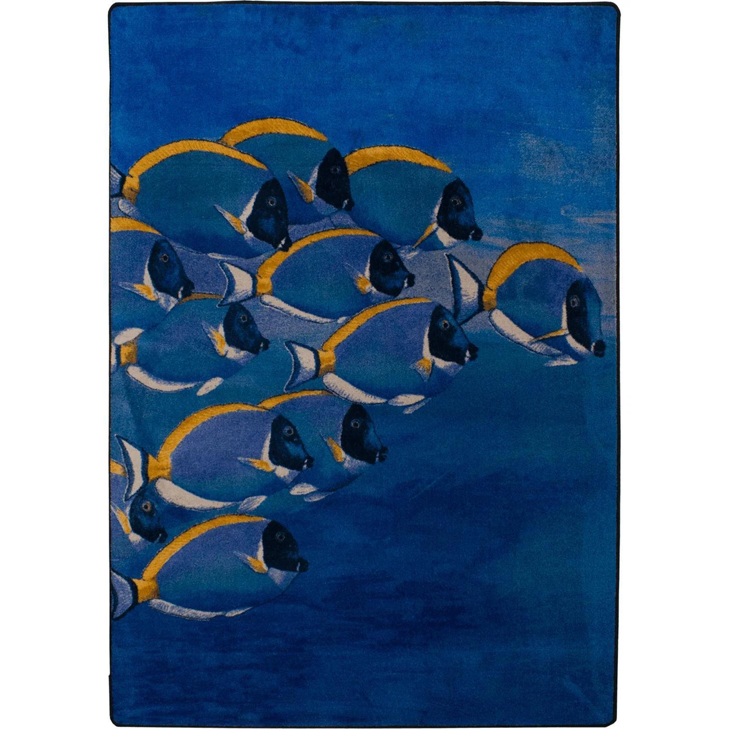 Environmentally Friendly Under The Sea Rug – Ocean Blue Pure
