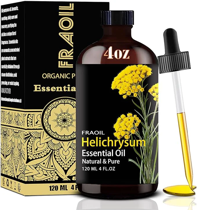 Detailed Helichrysum Essential Oil Helichrysum Oil 4 Fl Oz 120ML Original
