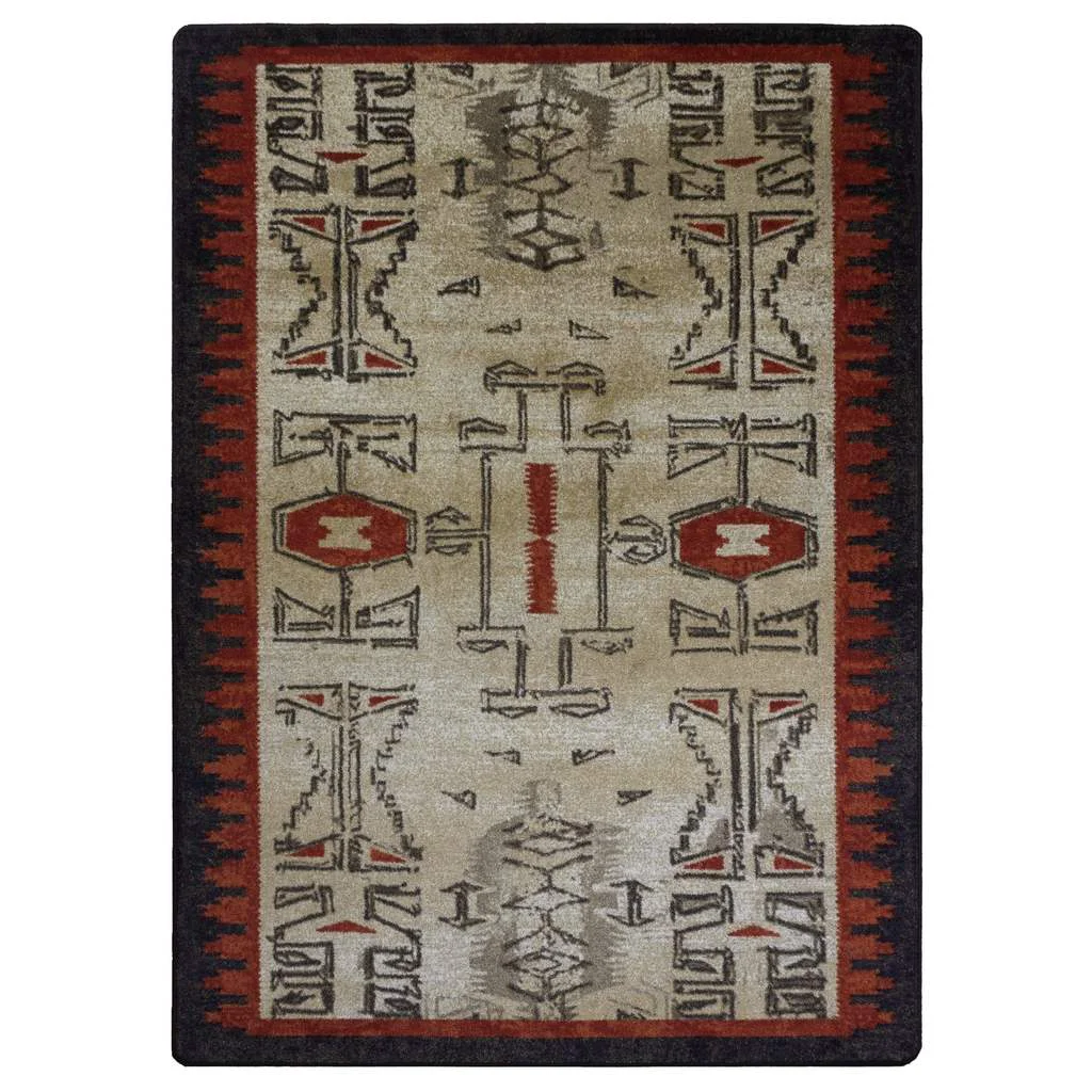 High-End Southwest Ancients OKA Rug – Red Unique