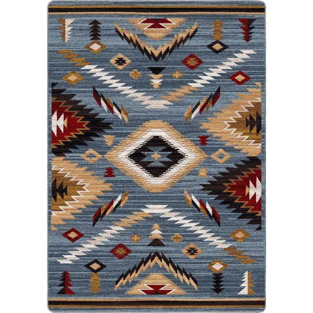 Minimalist Interlaced Horizon Rug – Gray Stone Easy-to-Use