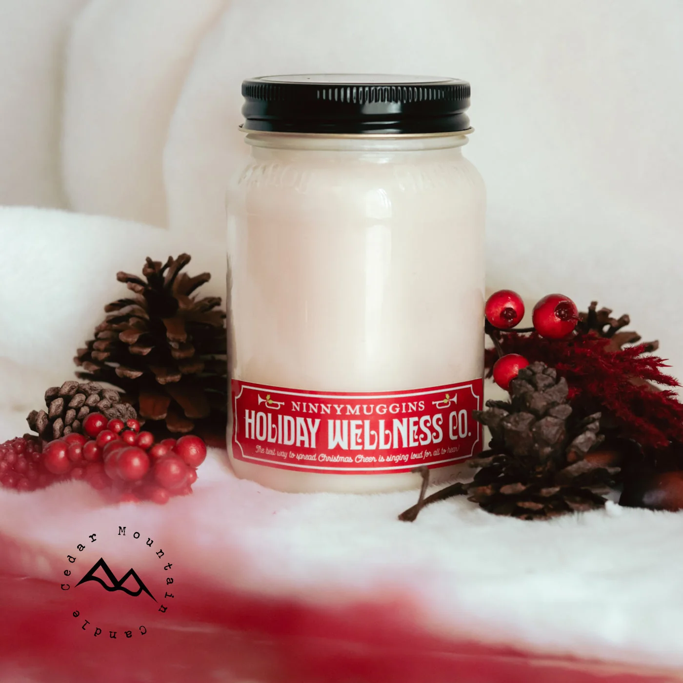 High-Performance Elf Ninnymuggins Mason Jar Soy Candle – Winter Scents Unique