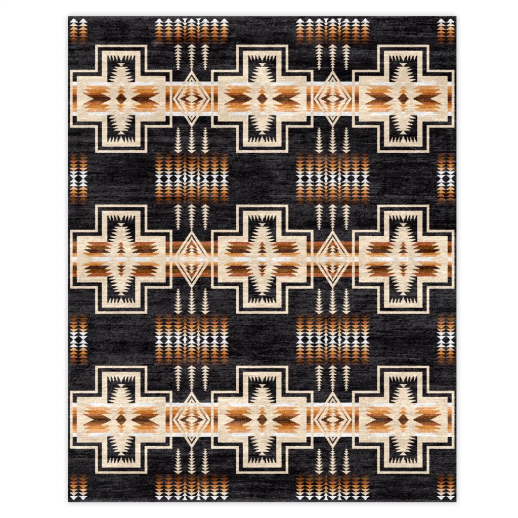 Optimized Pendleton Reserve Harding Oxford Rug Elegant