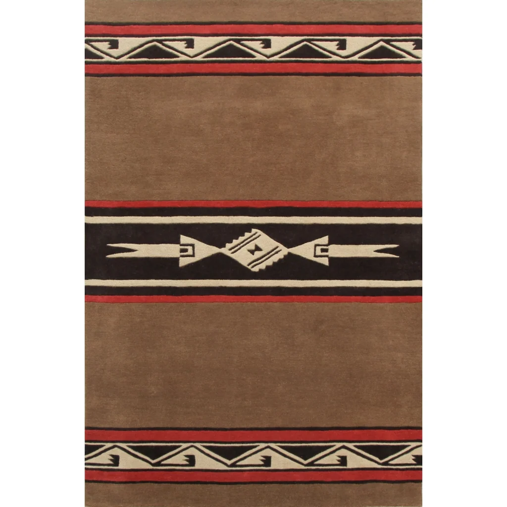 High-Grade Pendleton Classic Pueblo Chocolate Rug Original
