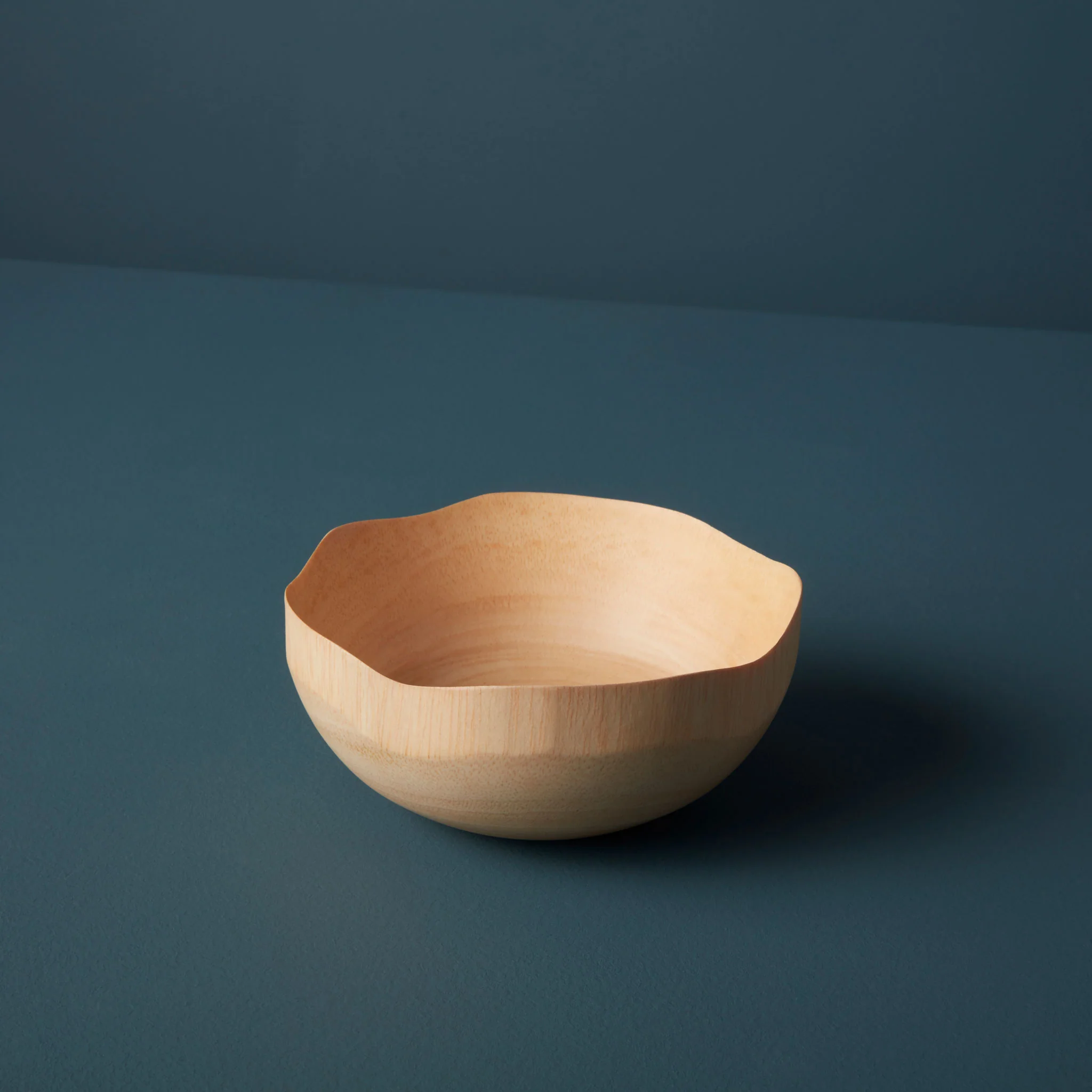 Safe Kiln Mango Wood Wave Edge Bowl Small Effective