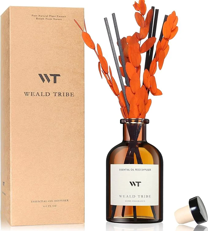Healthy WEALD TRIBE Reed Diffuser Set for Bathroom Air Fresheners Oil Diffuser Sticks Prestigious