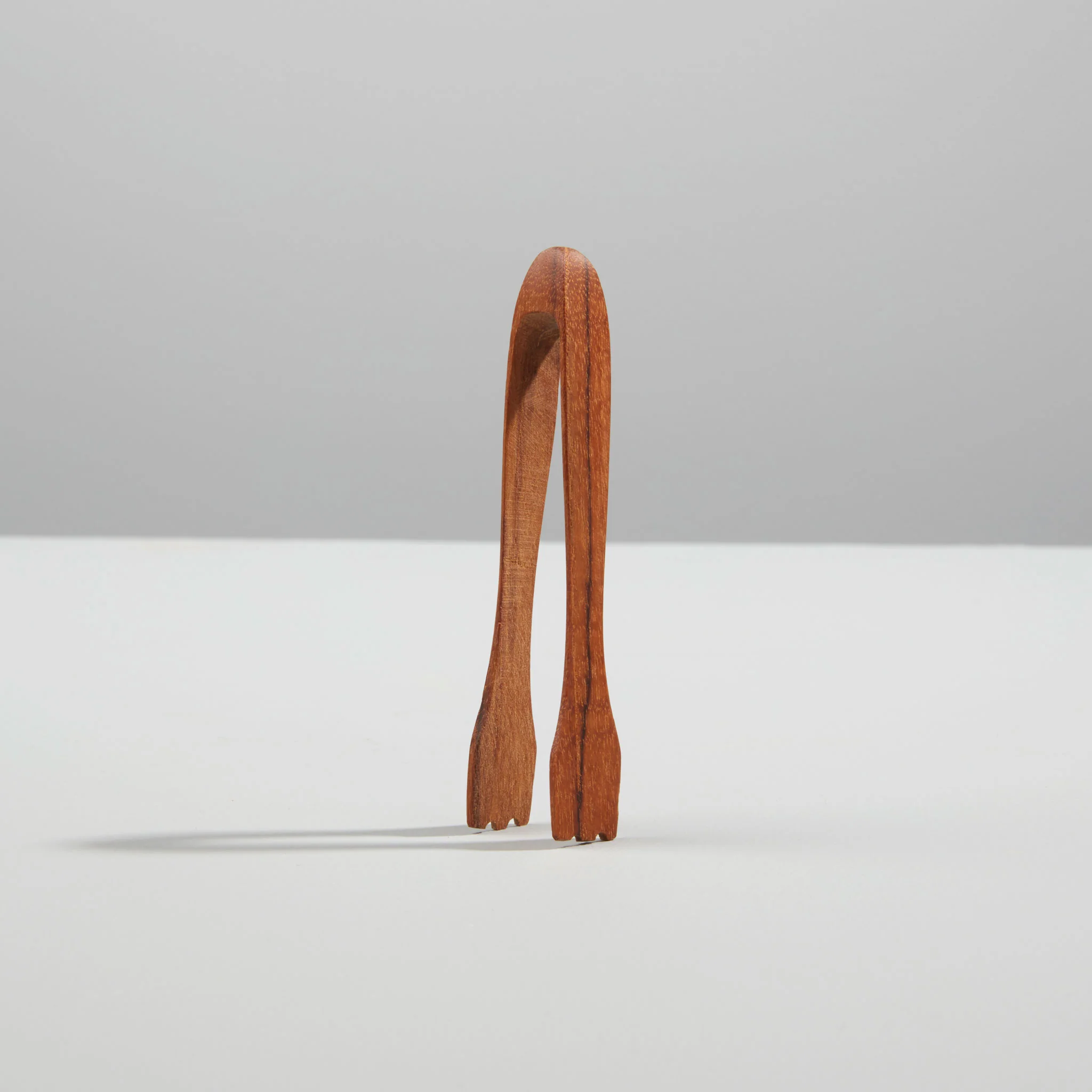 Fashionable Teak Tongs Mini Soft