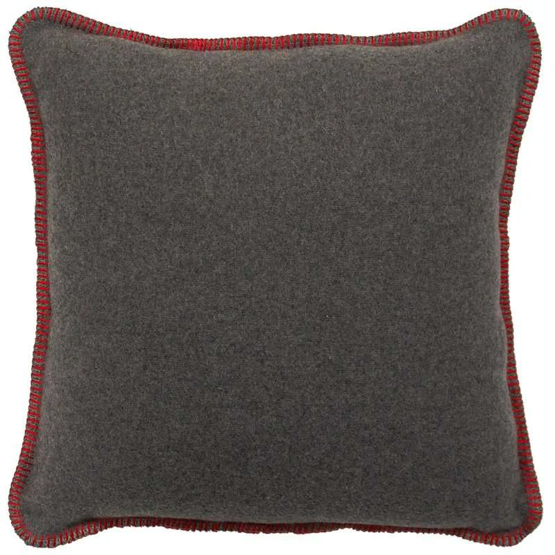 Healthy Solid Greystone Pillow Red Hot Natural