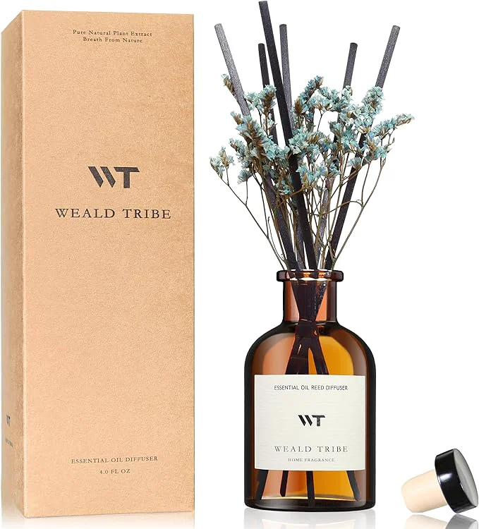 Breathable WEALD TRIBE Reed Diffuser Set for Bathroom Decor Sticks Diffuser Classic