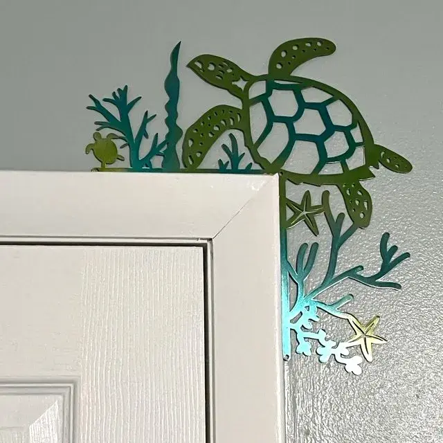 Prestigious Ownkoti Marine Life Door Frame Decor Minimalist