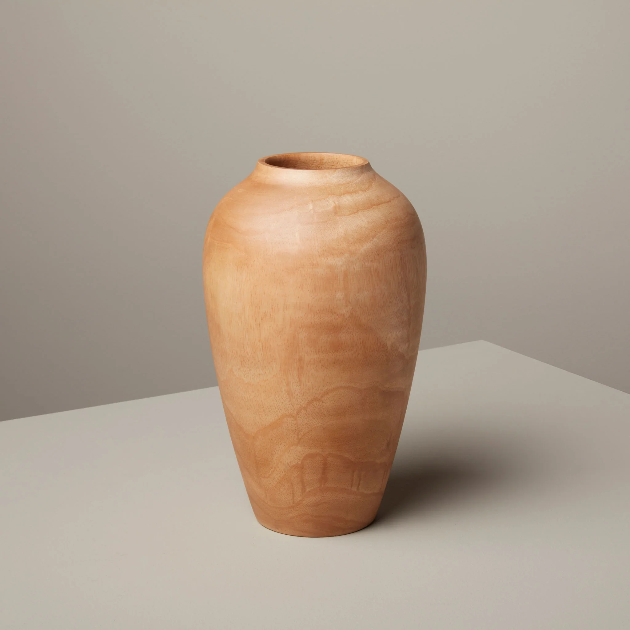 Original Design Mango Wood Classic Vase Organic