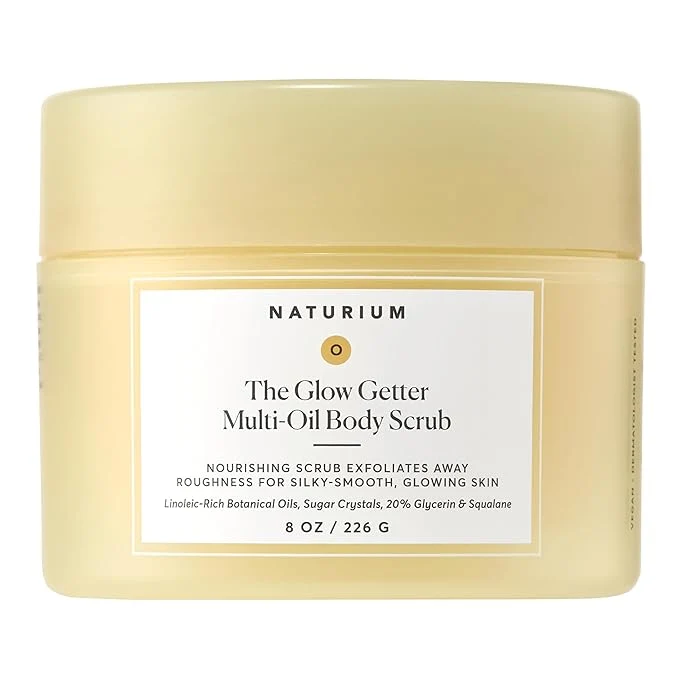 Official Naturium Glow Getter Body Scrub Exfoliating Sugar Crystals Elite