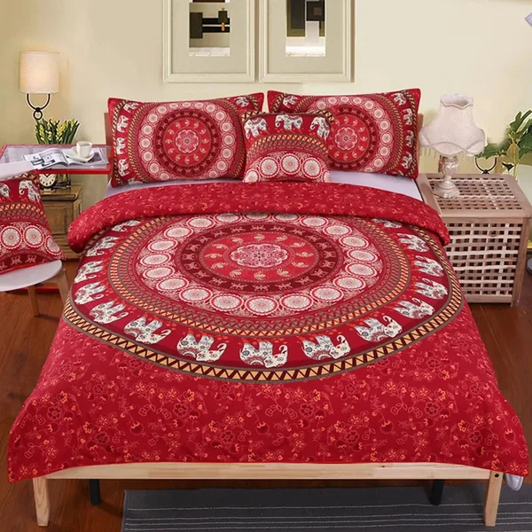 Functional Mandala Duvet Cover Effective