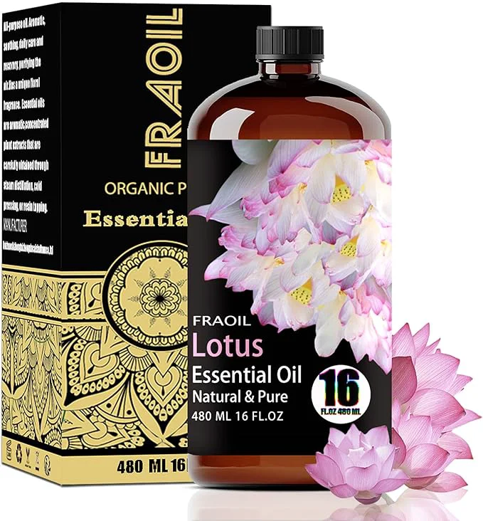 Consistent Lotus Essential Oil Lotus Oil 16 Fl Oz 480 ML Quality