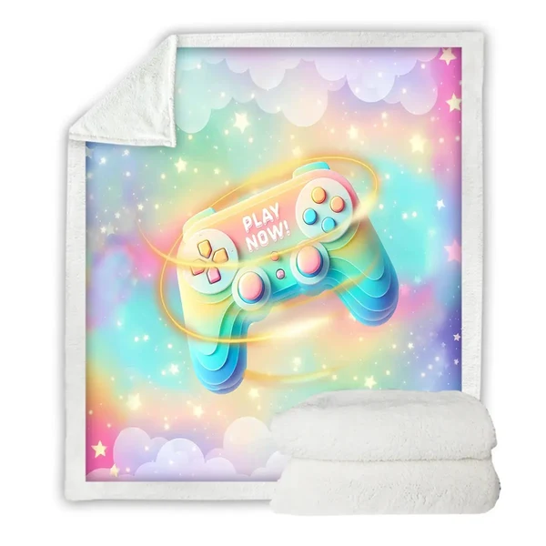 Clean Joystick Throw Blanket Exclusive