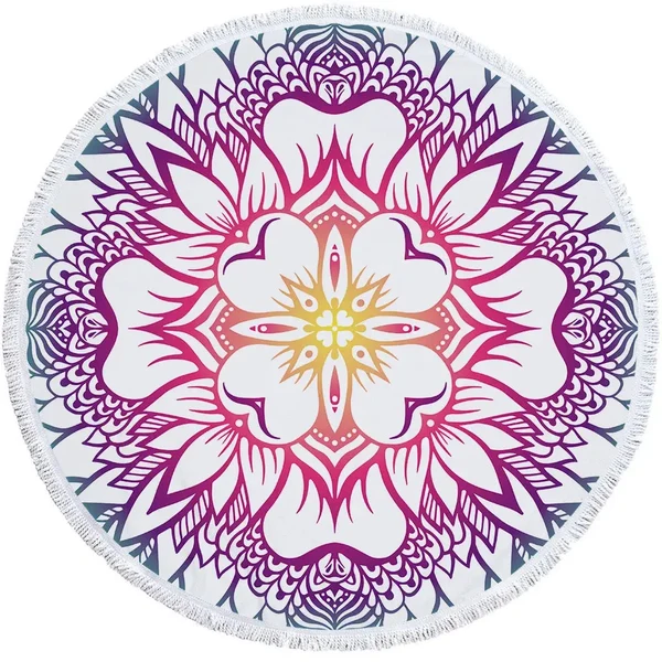 Prestigious Mandala Round Towel First-Class