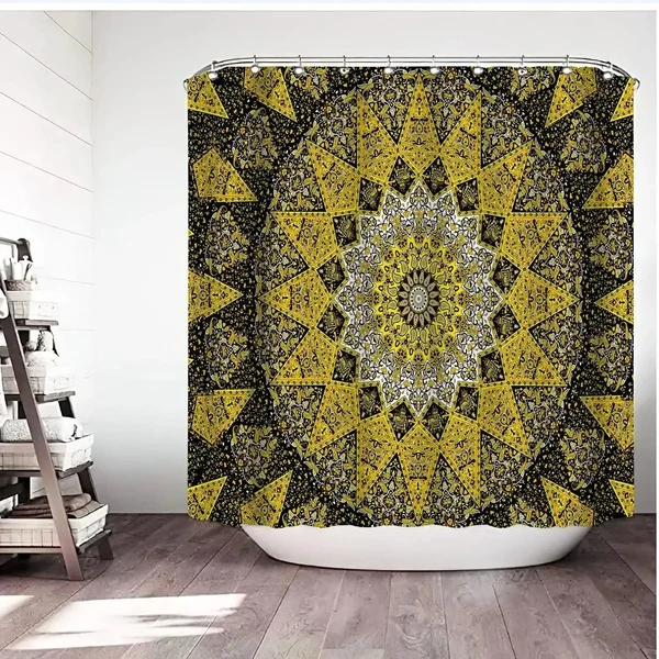 Powerful Mandala Shower Curtain Responsible